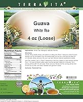 Vista 2 de Té blanco de guayaba (suelto) (4 oz, ZIN: 530320)