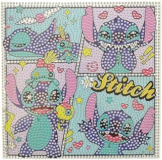 مجموعة الرسم الماسي للاطفال لتطوير مهارات التركيز والصبر وتحسين التبادل البصري 20 × 20 سم (غرزة)