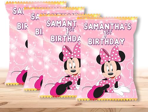 Miniatura 4 de Mouse Pink Party Snacks, Favors and Decorations (Popcorn Box Small 12 ct.)