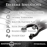 Vista 5 de Abrazaderas de trébol japonés negro