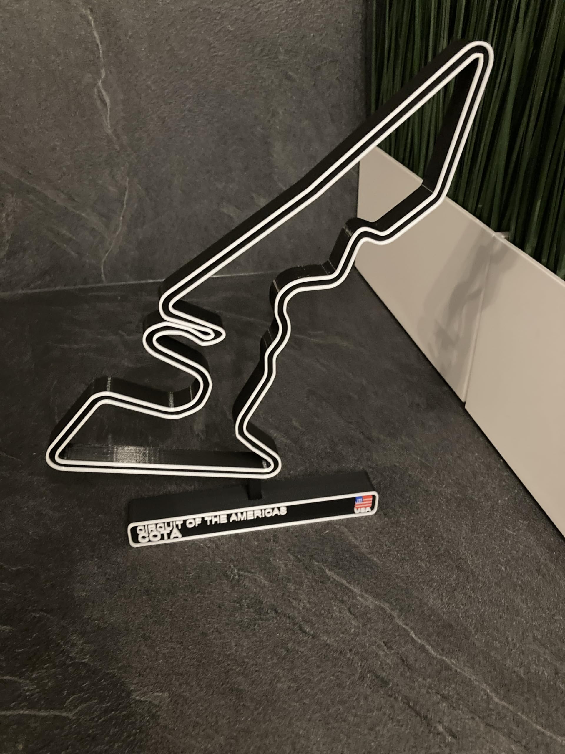 Circuit COTA, Maquette 3D du Circuit de F1, Décoration Automobile