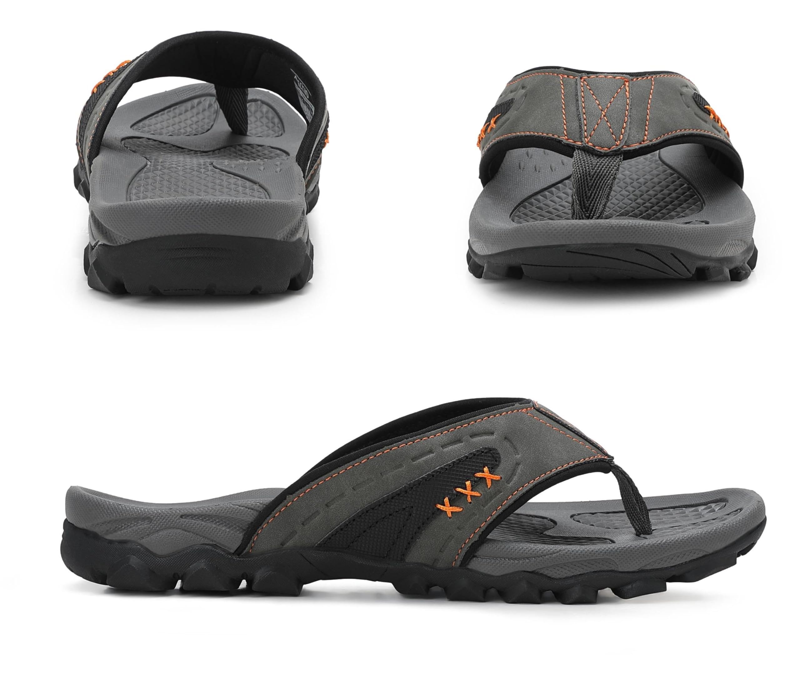 ARRIGO BELLO Infradito Uomo Sportive Sandali Estive Antiscivolo Flip Flops Comode Spiaggia Piscina Ciabatte Supporto Arco Scarpe per All'aperto, Escursioni Taglie 41-46