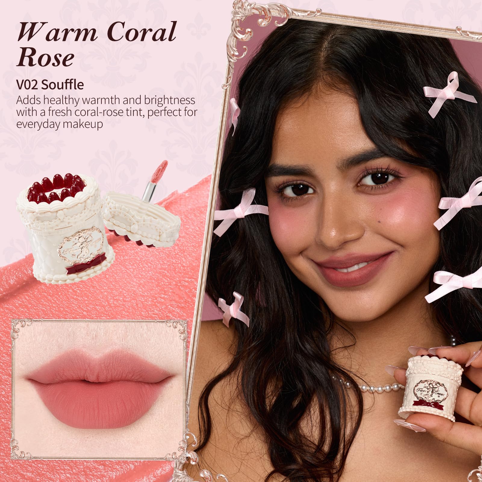 Amazon.com : Flower Knows Strawberry Cupid Cake Lip Cream, Warm