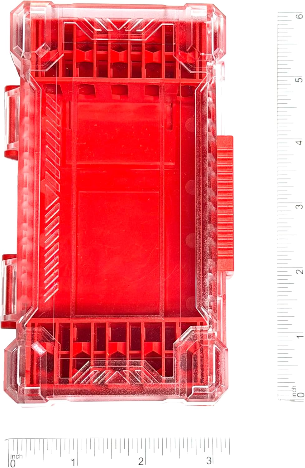 FTG USA Medium Size Storage Container for Impact Driver Bits, Plastic Box Used as Storage Case for Countersink Drill Bit and Hex Bits