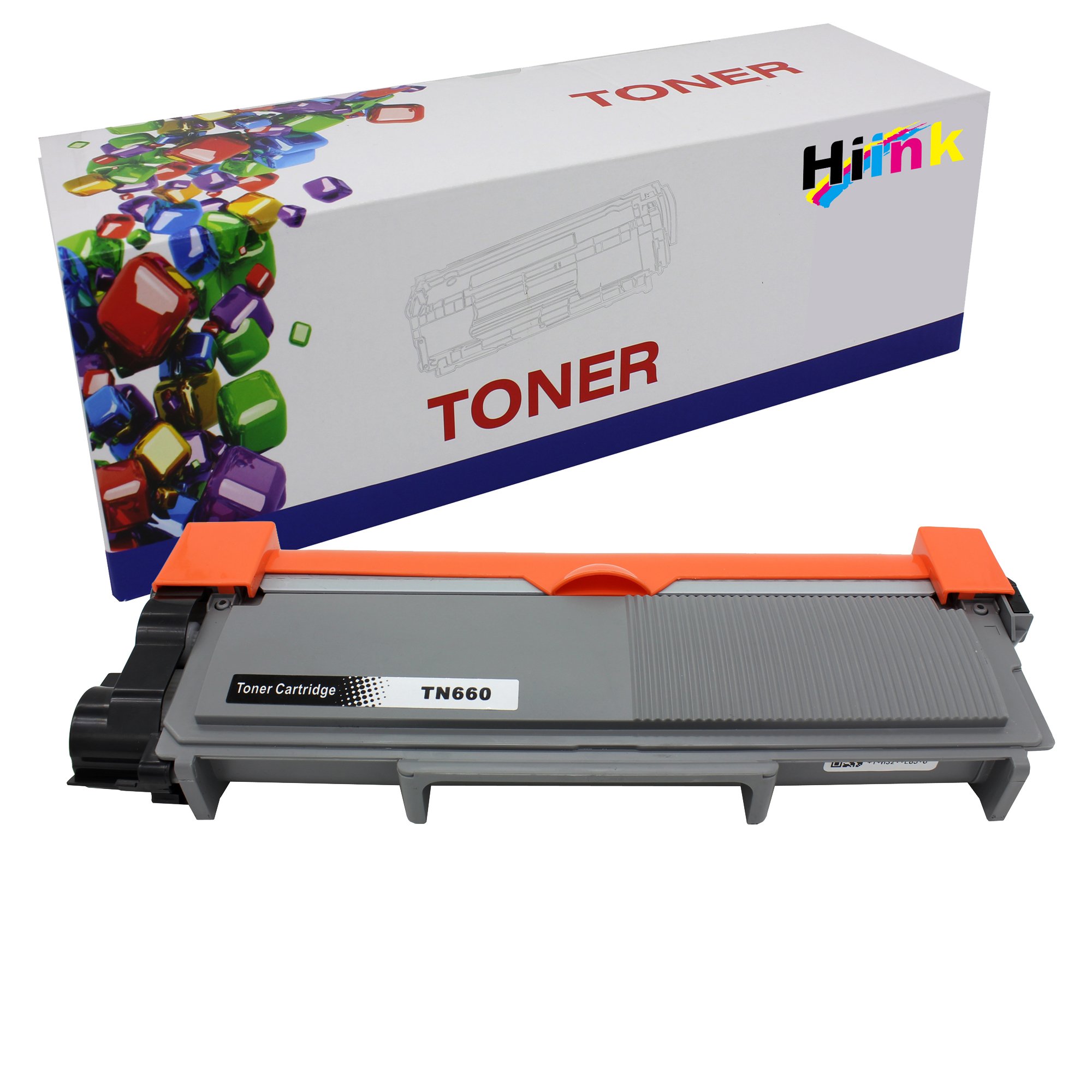 HIINKCompatible Toner Cartridge Replacement for Brother TN660 (Black, 1-Pack)