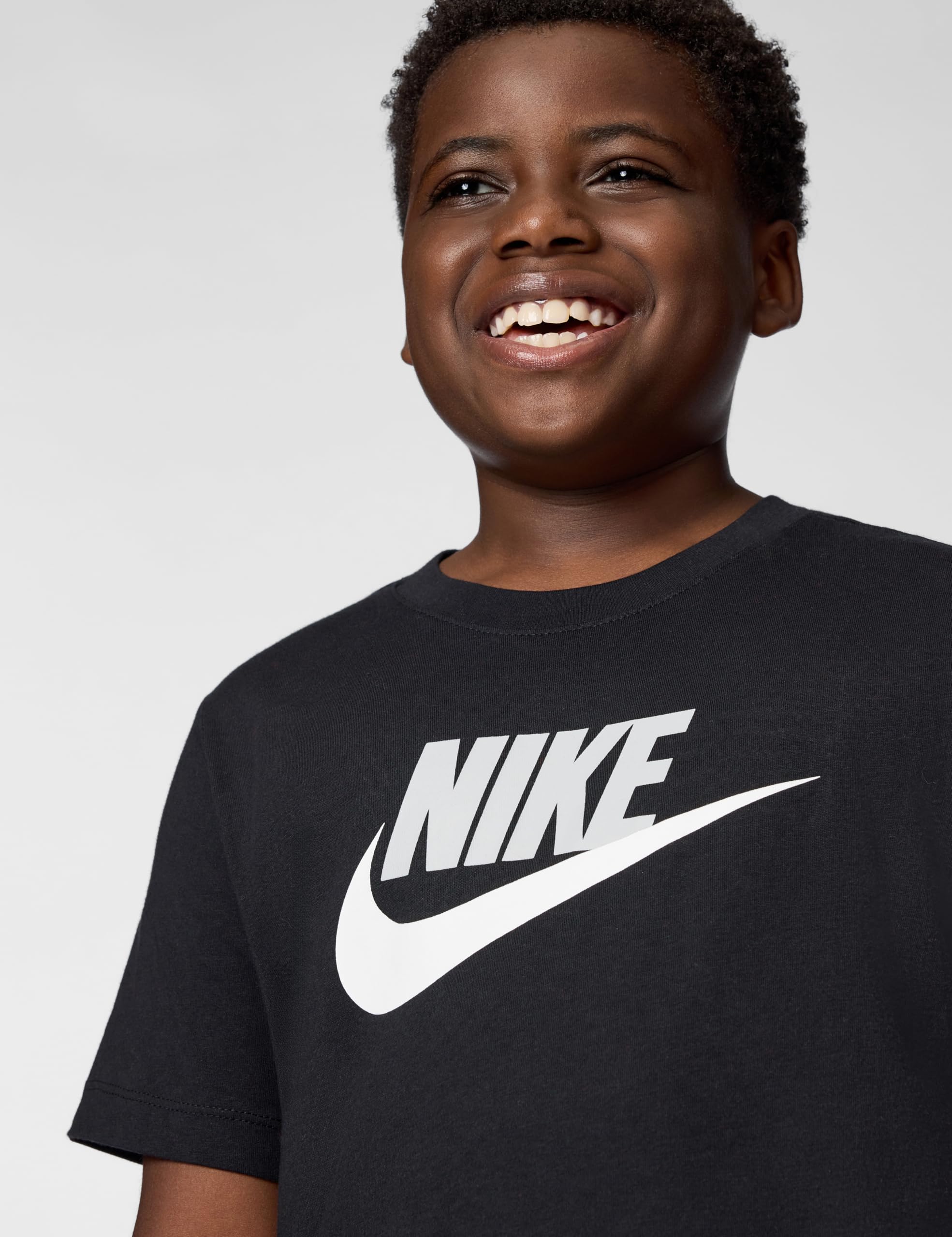 Nike K NSW tee Futura Hbr Camiseta Unisex niños