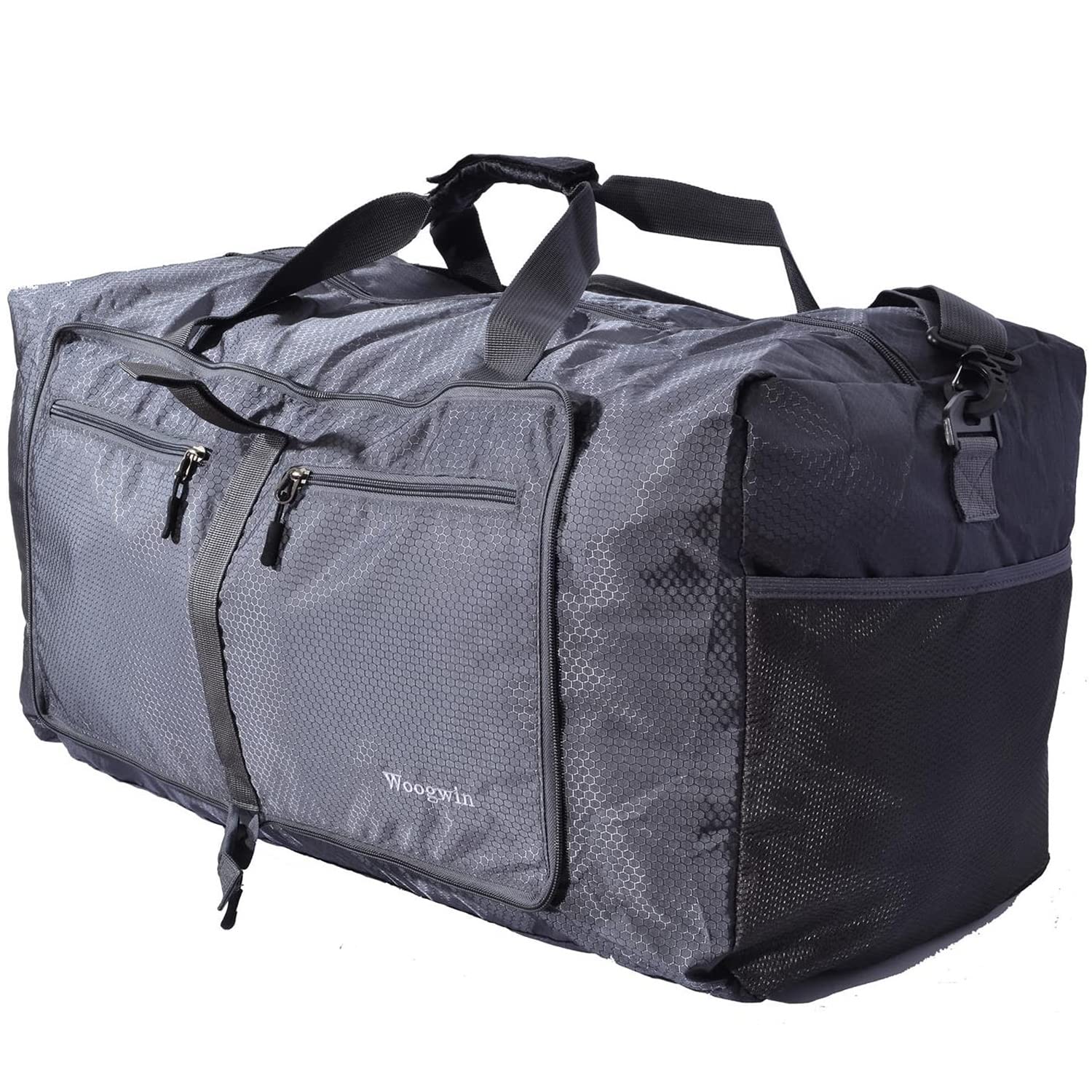 ehsbuy 60L Reisetasche Groß Faltbare Sporttasche Herren Damen mit Schuhfach Taschen Wasserdicht Saunatasche Travel Bag für Sports Urlaub Gym Übernachtung