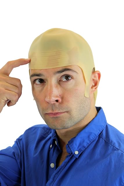 WIG ME UP- 5661 Carnaval Halloween Calvo pelado Skinhead Cabeza rapada