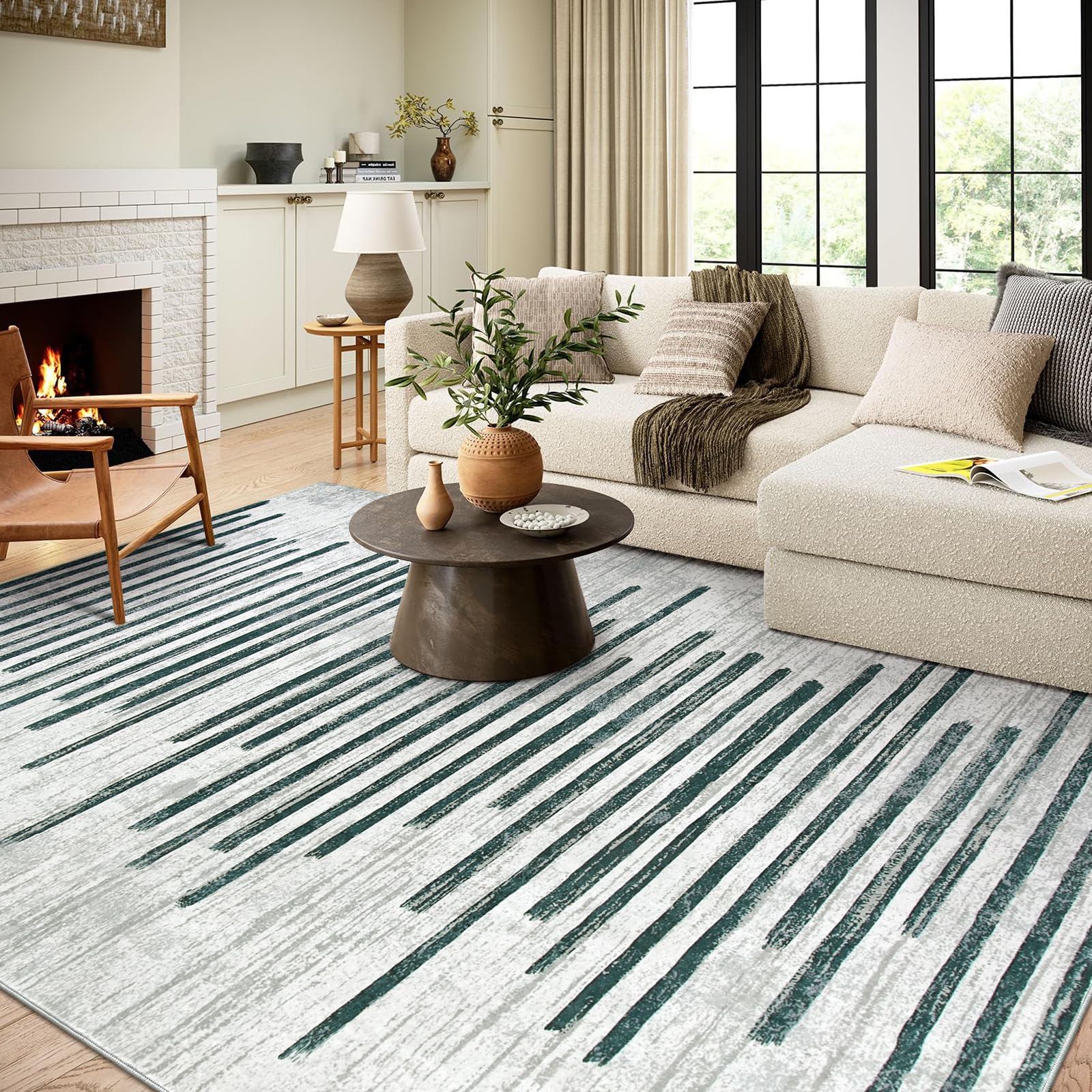 Wonnitar 8x10 Rugs for Livign Room, Modern Large Area Rug for Bedroom ...