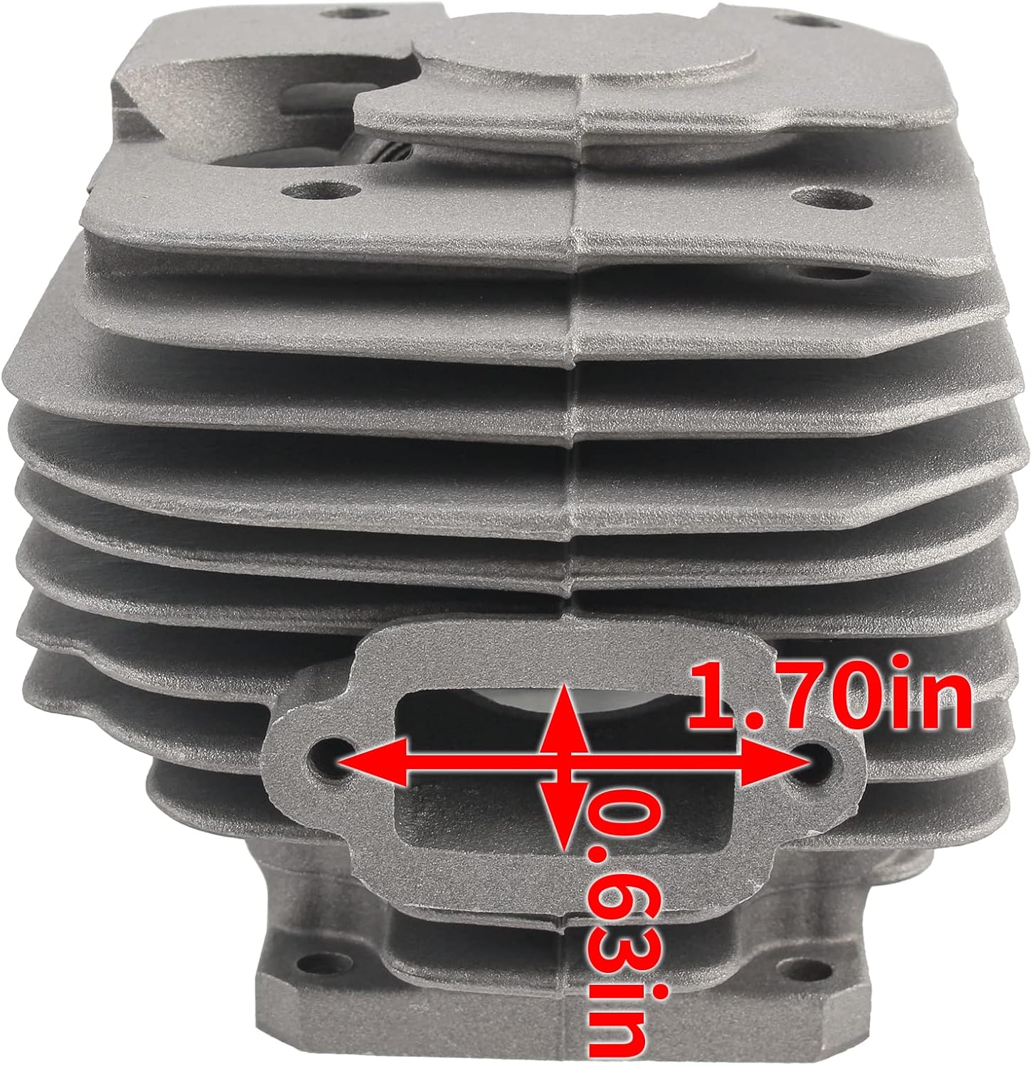 1119 020 1204 Cylinder Piston Gaskets Kit For MS381 038 MS 381 Chainsaw Oil Seals 52mm