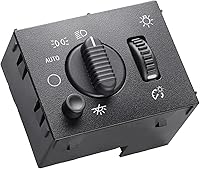 Vista 10 de Conjunto de interruptor de atenuación de faros delanteros para Chevy Avalanche Silverado Suburban Tahoe GMC Sierra Yukon XL, interruptor de luz
