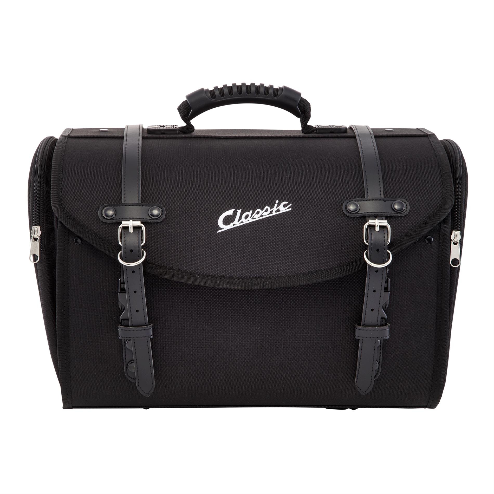 SIP Tasche/Koffer groß, für Gepäckträger, 480x300x270mm, ca. 35 Liter, Nylon, schwarz,