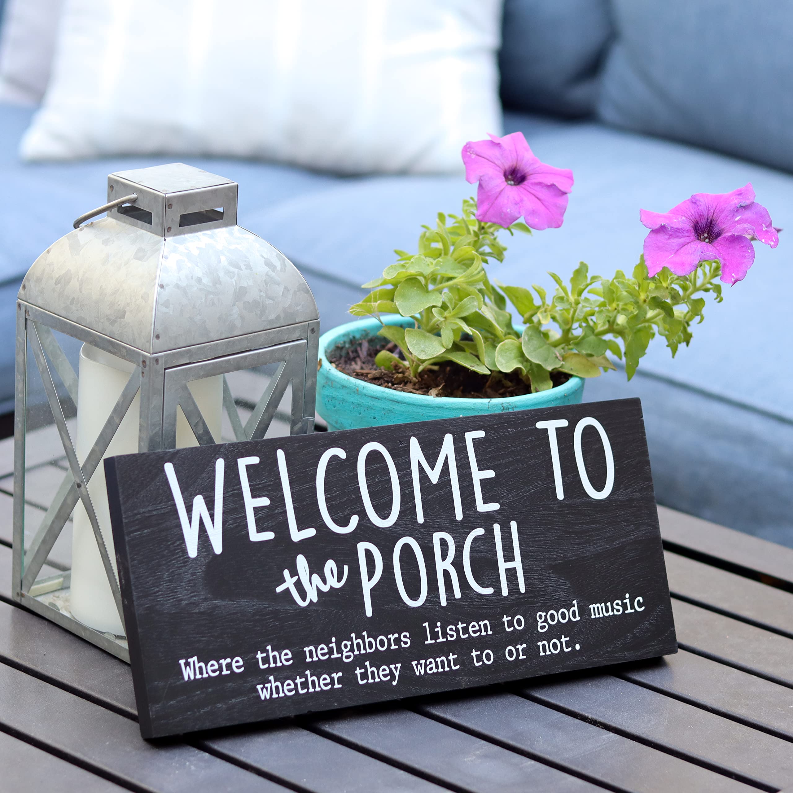 Large signs, Go away, porch signs, Front porch decor