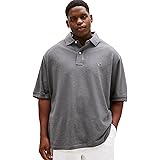 Tommy Hilfiger Men's Big & Tall Short Sleeve Cotton Pique Polo Shirt in Classic Fit