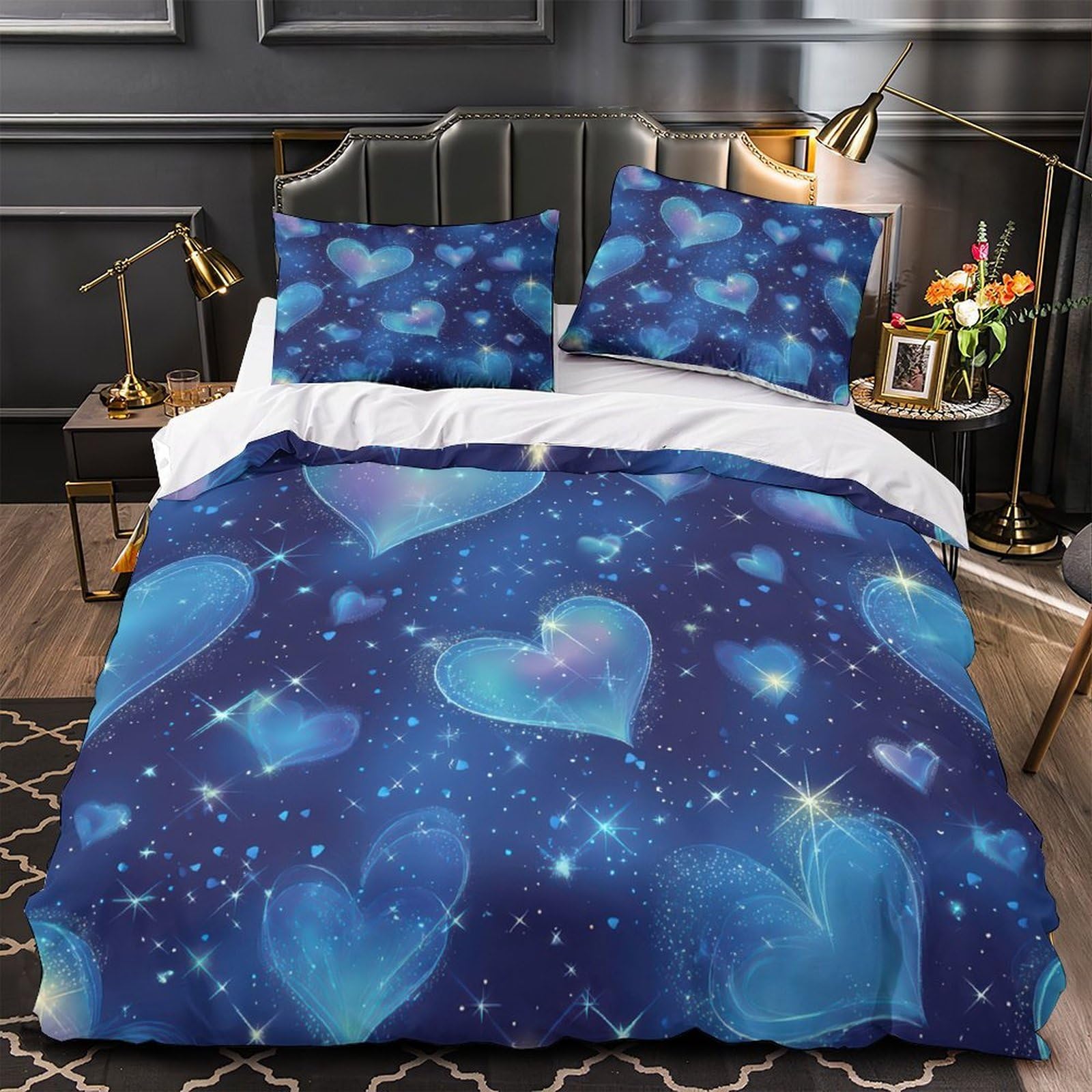 Housse de couette enfant 140x200 pour créer une chambre étoilée et féerique