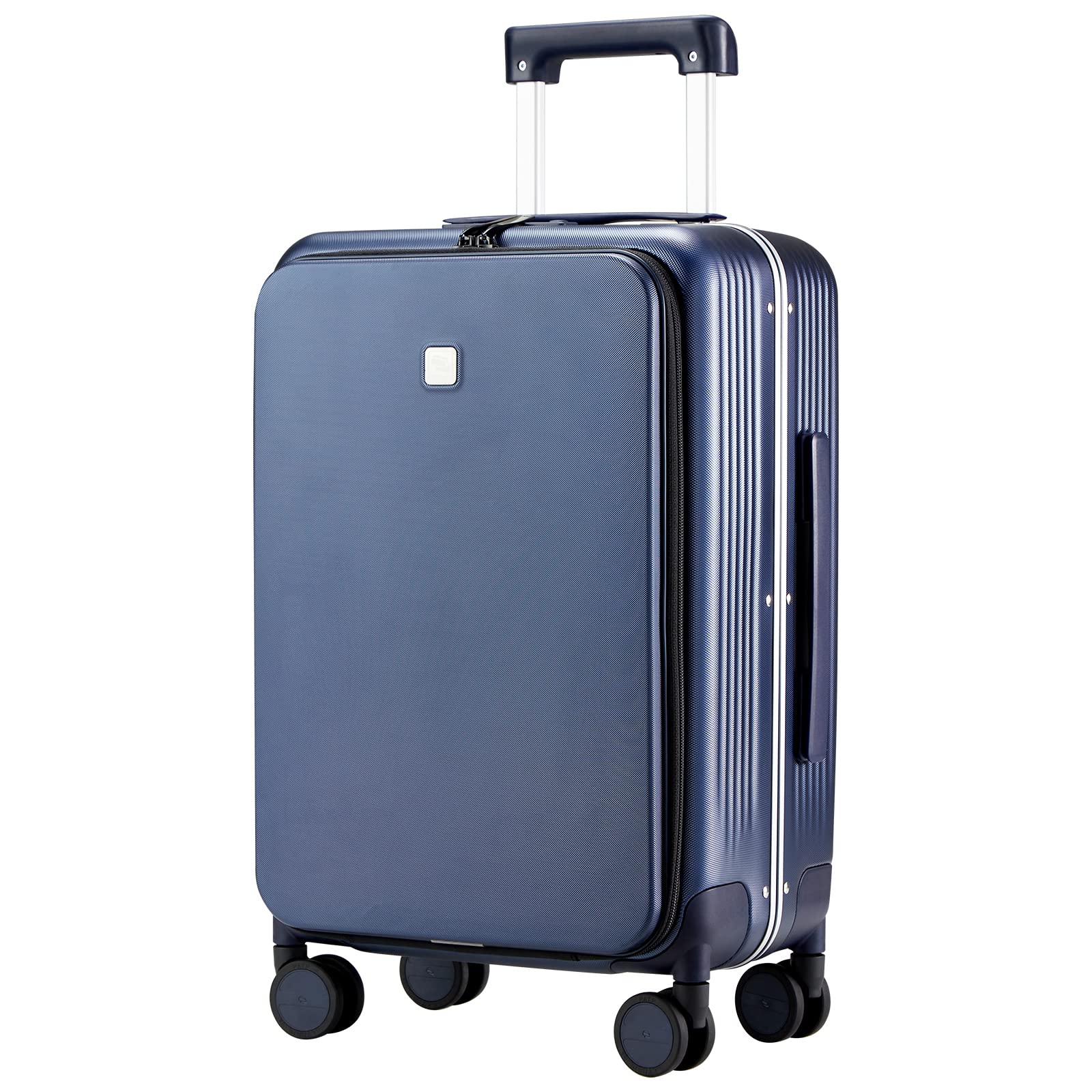 Hanke Upgrade 24" Checked In Suitcase with Front Laptop Pocket, for