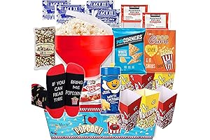 Popcorn Lover Movie Night Gift Baskets: The Ultimate Treat for Popcorn Enthusiasts