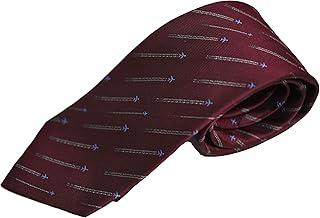 [0-STYLE.cravat] ネクタイ ブランド シルク おしゃれ DAVINCI ダヴィンチ モチーフ 飛行機 バス イカリマーク 黒 紺 赤 グレー 黄 ギフト プレゼント 就職祝 誕生日 クリスマス バレンタイン