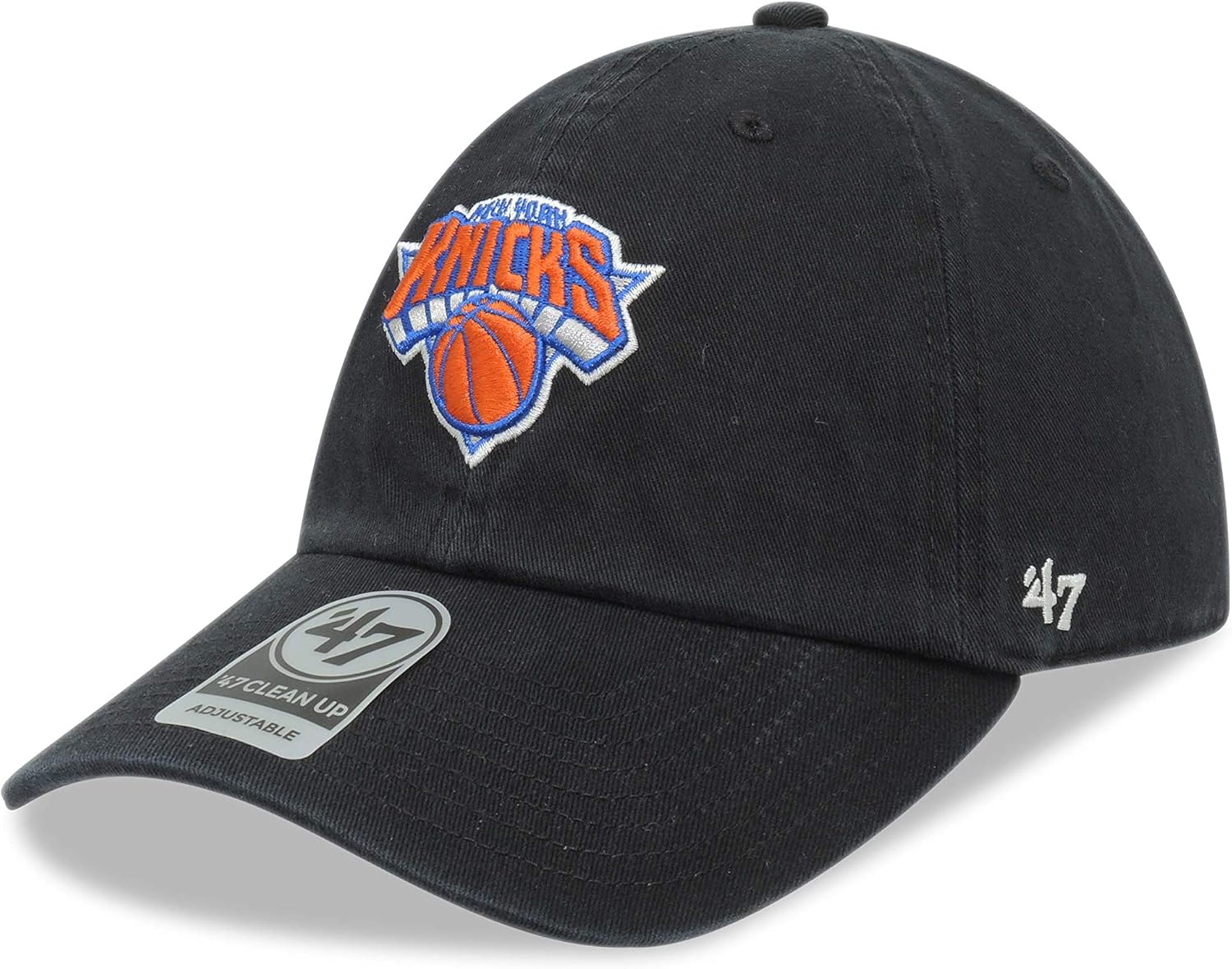 47 New York Knicks NBA Clean Up Adjustable Cap Hat (One Size)