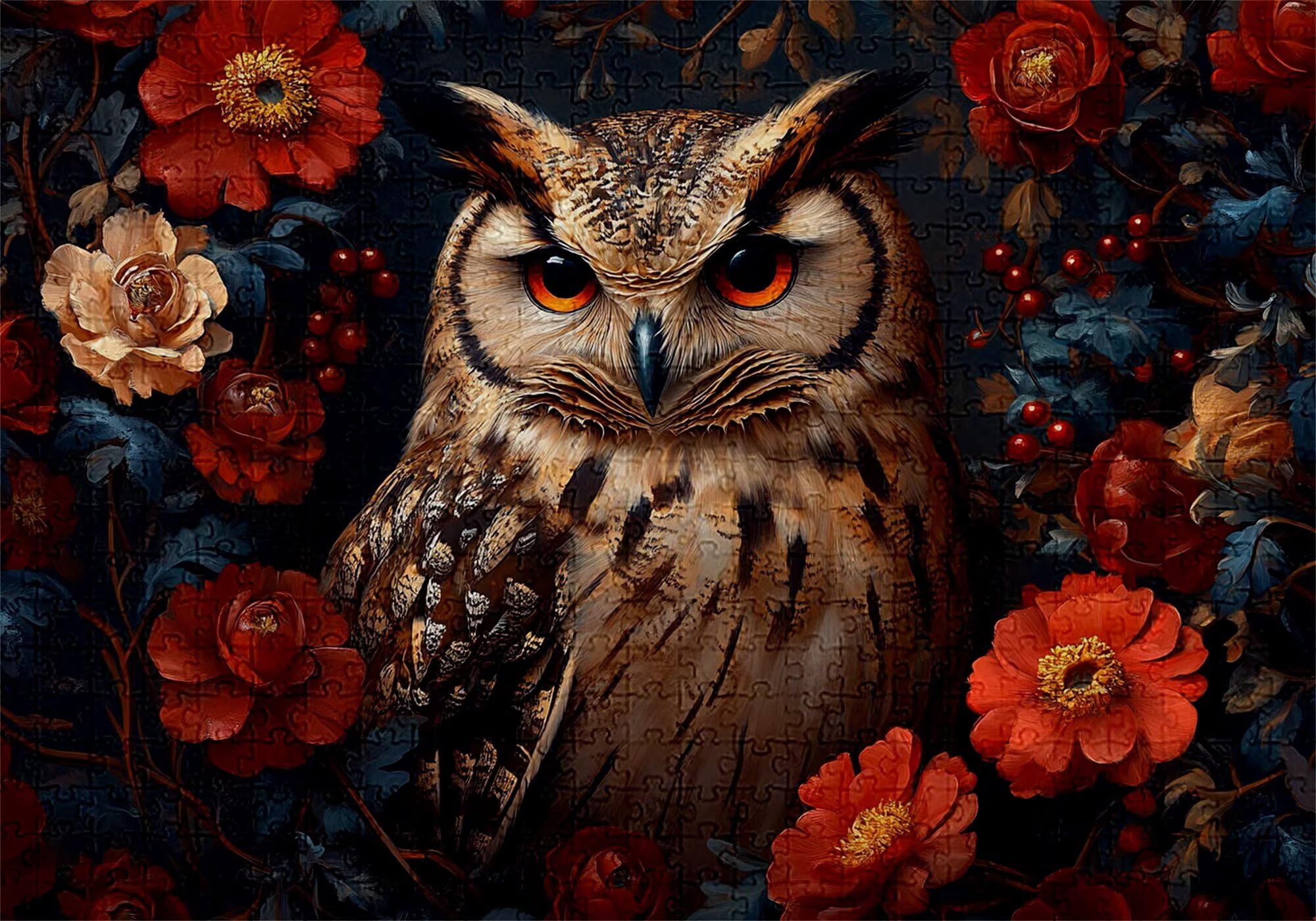 Puzzle 4000 sztuk zwierzę puzzle dla dorosłych kwiaty 141 x 87 cm unikalne rzemiosło klasyczne 3D drewniana układanka do rodzinnych gier biznesowych, układanka zrób to sam do dekoracji ścian domu