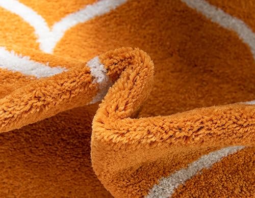 Miniatura 367 de Rugs.com Lattice Frieze Collection Alfombra – 4 x 6 pies, alfombra mediana negra perfecta para salas de estar, comedores grandes, planos abiertos