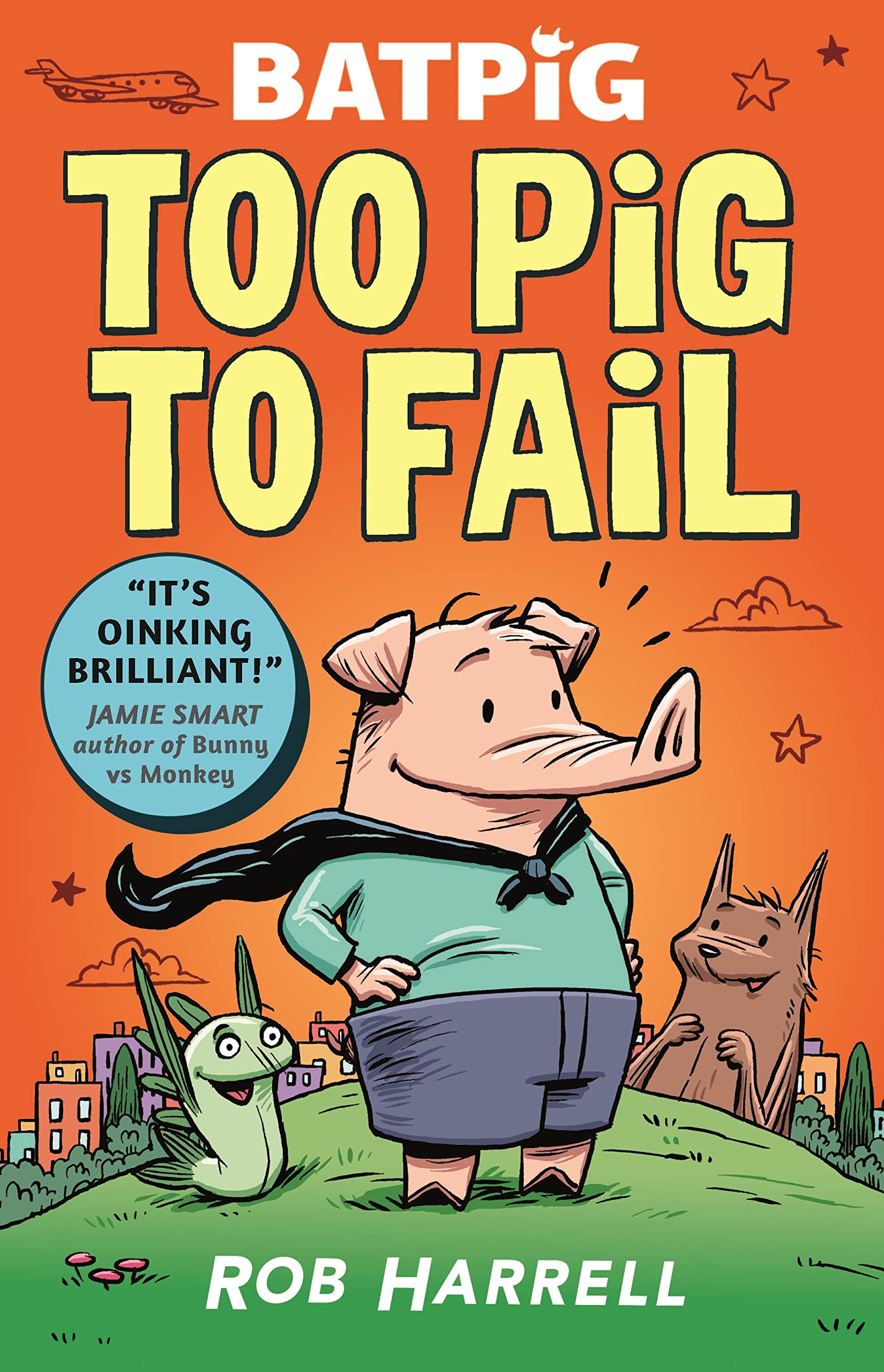 Batpig: Too Pig to Fail Harrell, Rob Paperback New