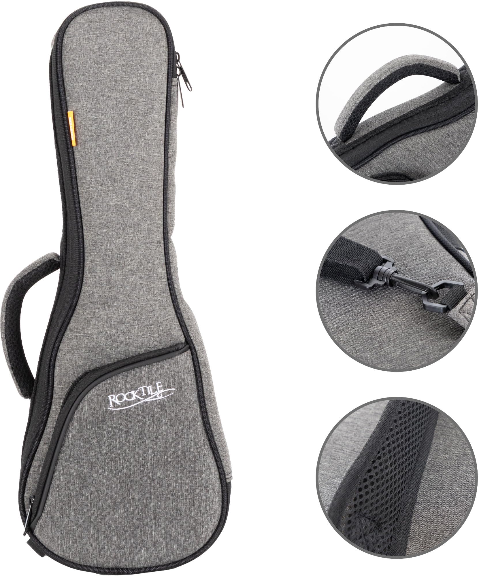 Ukulele Set für Kinder und Einsteiger – Sopran Ukulele Schwarz mit Tasche Stimmgerät Lernbuch Plektren Komplettset für Grundschule Musikunterricht Früherziehung Anfänger leicht spielbar Schwarz