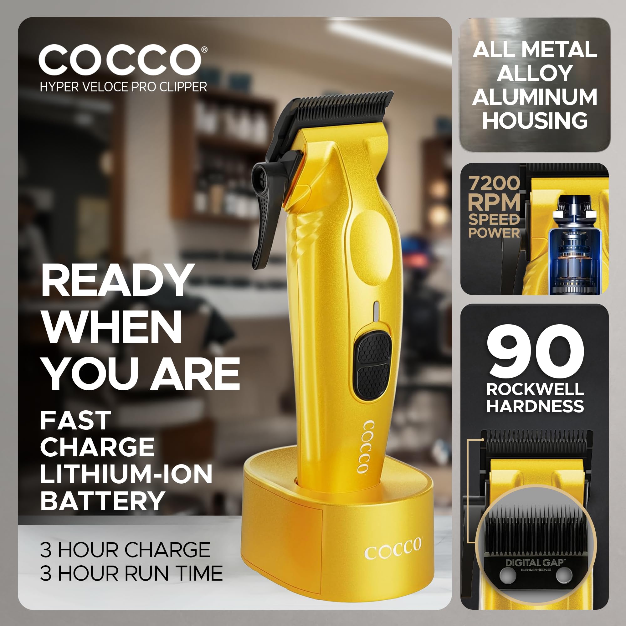 Cocco Hyper Veloce Pro Clipper, Digital Gap Ambassador Graphene