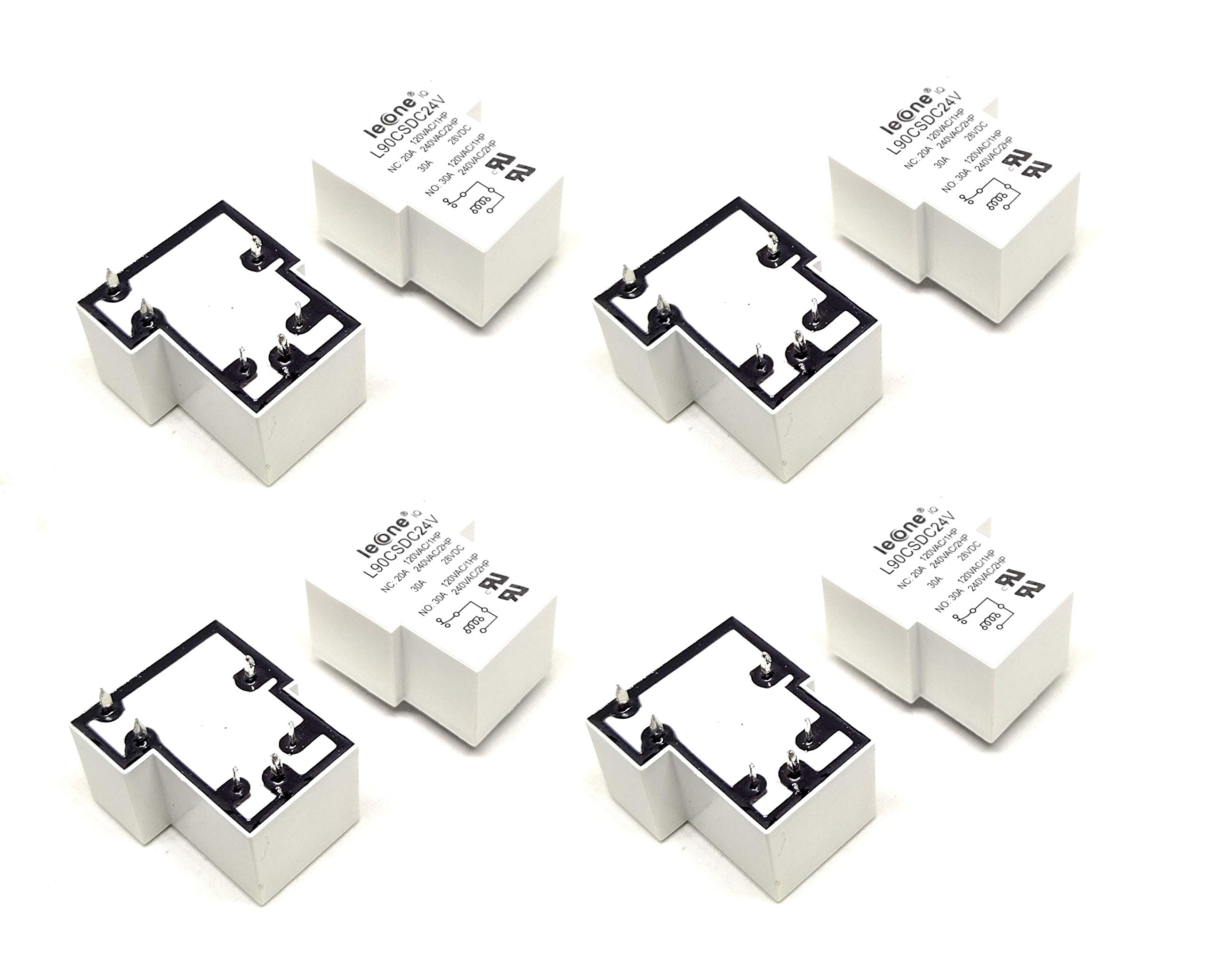 INVENTO 8pcs 24V DC Relay 6 Pin 24V 30A T Shaped PCB Mount Relay SPDT Relay for DIY Projects (B08KFQ4JT1) Amazon Price History, Amazon Price Tracker