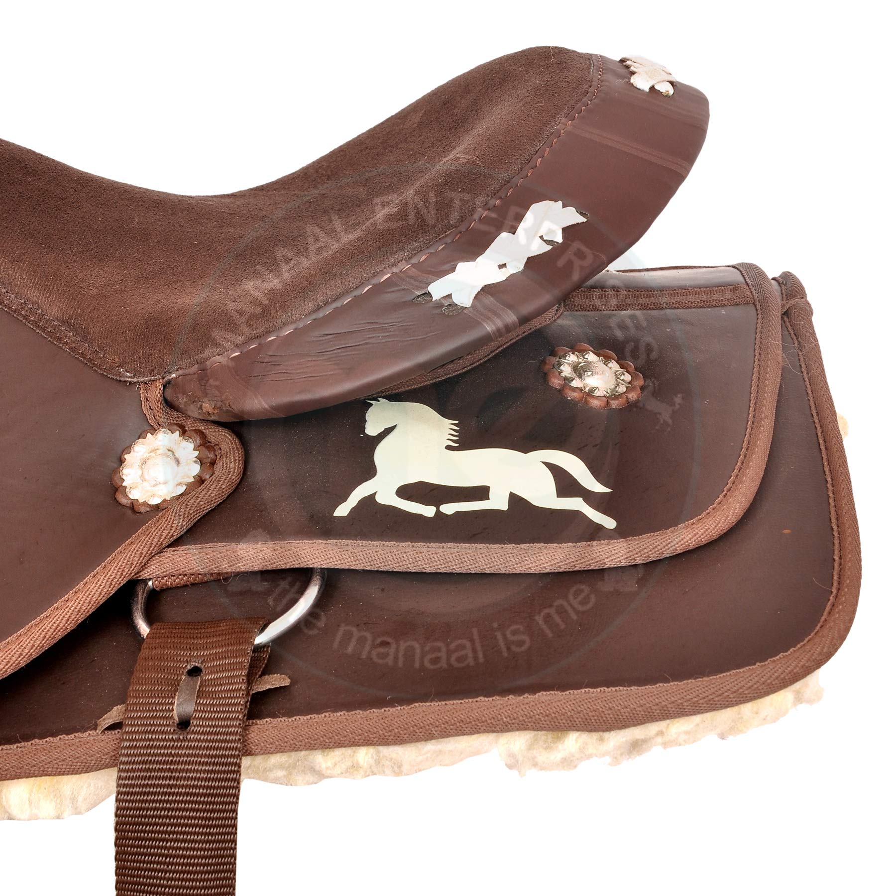 Selle Australienne Ridex – Cuir – Taille 15 Pouces – Neuve