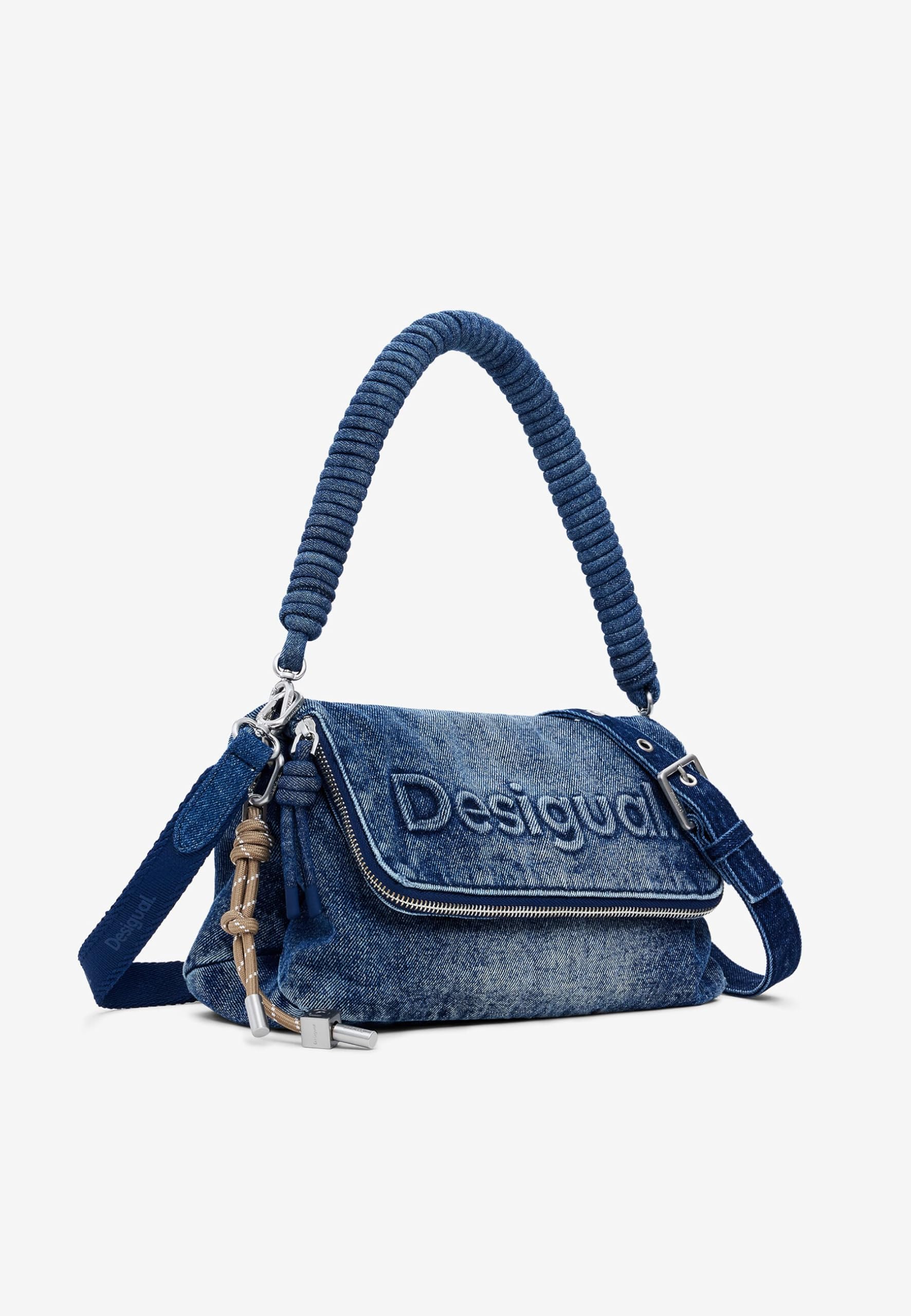 Desigual BAG_HALF LOGO, 5053 DENIM MEDIUM WASH, U