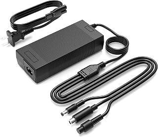 42V 2A 3Plugs Electric Scooter Charger.3 Plugs for 36V Electric Scooter.Suitable for gotrax Charger.Hiboy.Brid. Skip. Lime.Lime-s. Segway Ninebot ES1 ES2 ES4 E22 ES1L
