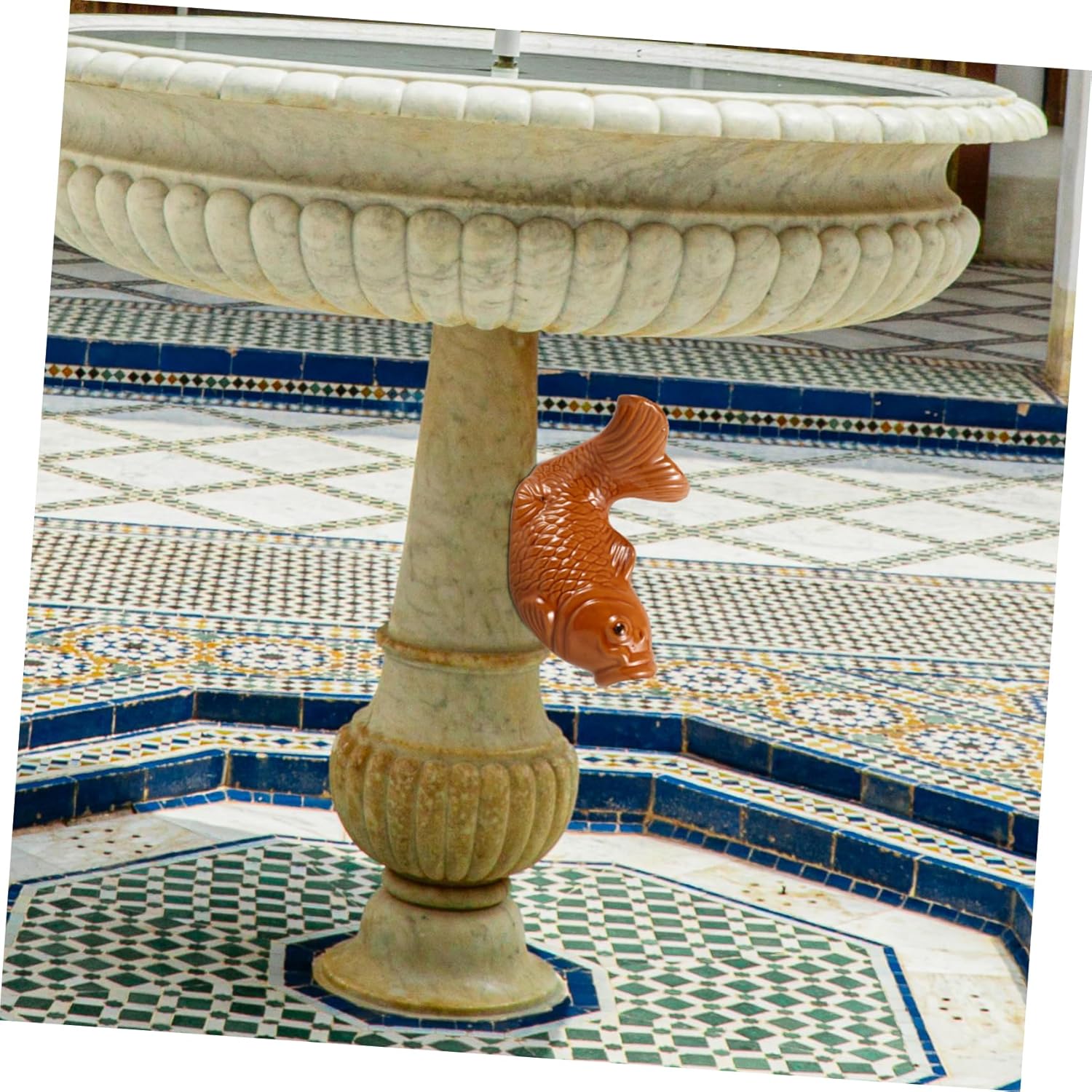 Pottery Water Fountain Outdoor Decorative Water Feature Pump Small Fountain for Garden Courtyard