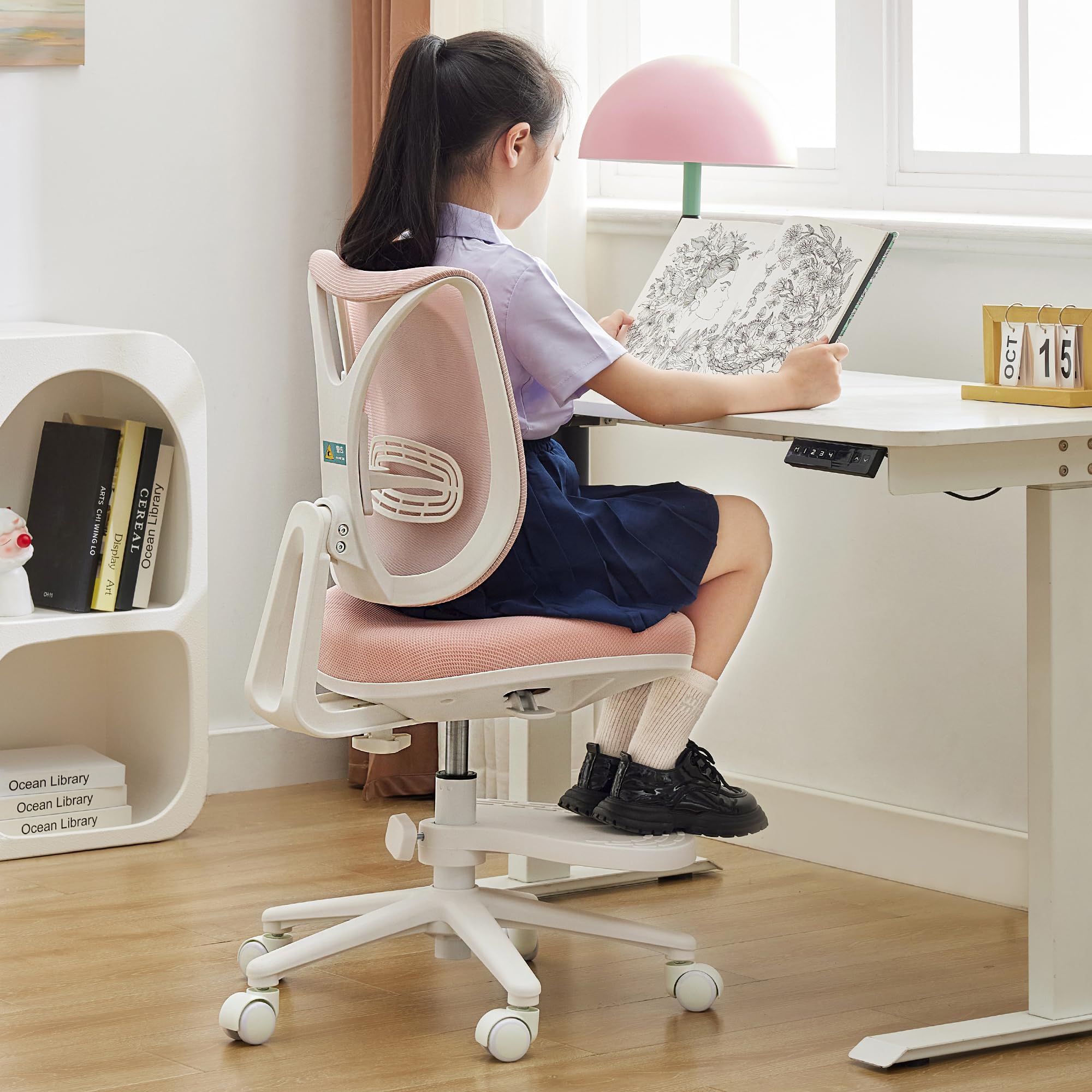 Amazon.co.jp: NATURFEN 学習椅子 小学生 高校生 勉強椅子 7