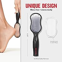 Vista 6 de Revlon Callus Remover, Foot File for Wet or Dry Skin, Pedicure Tools,Gently Removed Callus and Dead Skin, Easy to Use (Pack of 1)