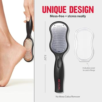 Revlon Callus Remover, Foot File for Wet or Dry Skin, Pedicure Tools,Gently Removed Callus and Dead Skin, Easy to Use (Pack of 1)