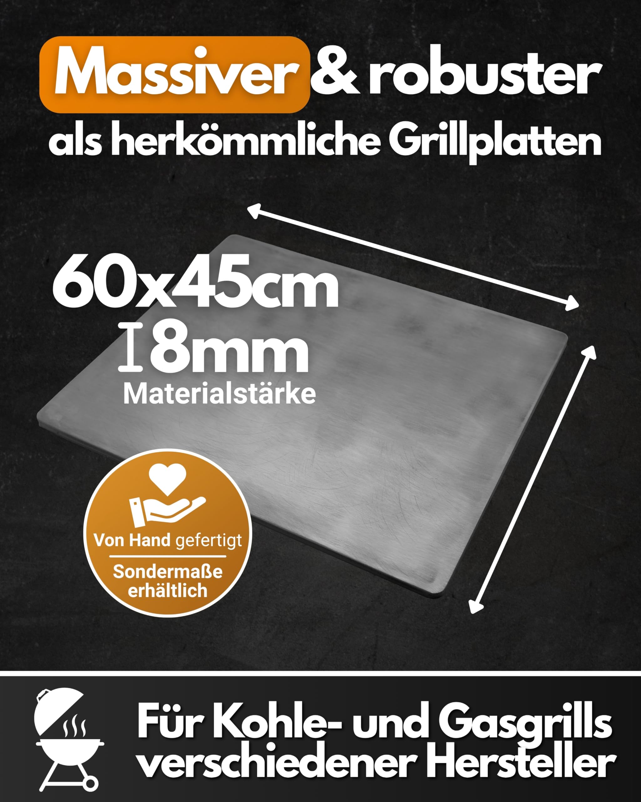 Warmhalterost Grill Universal Edelstahl - Für Alle Produktbild-Vorschau 5