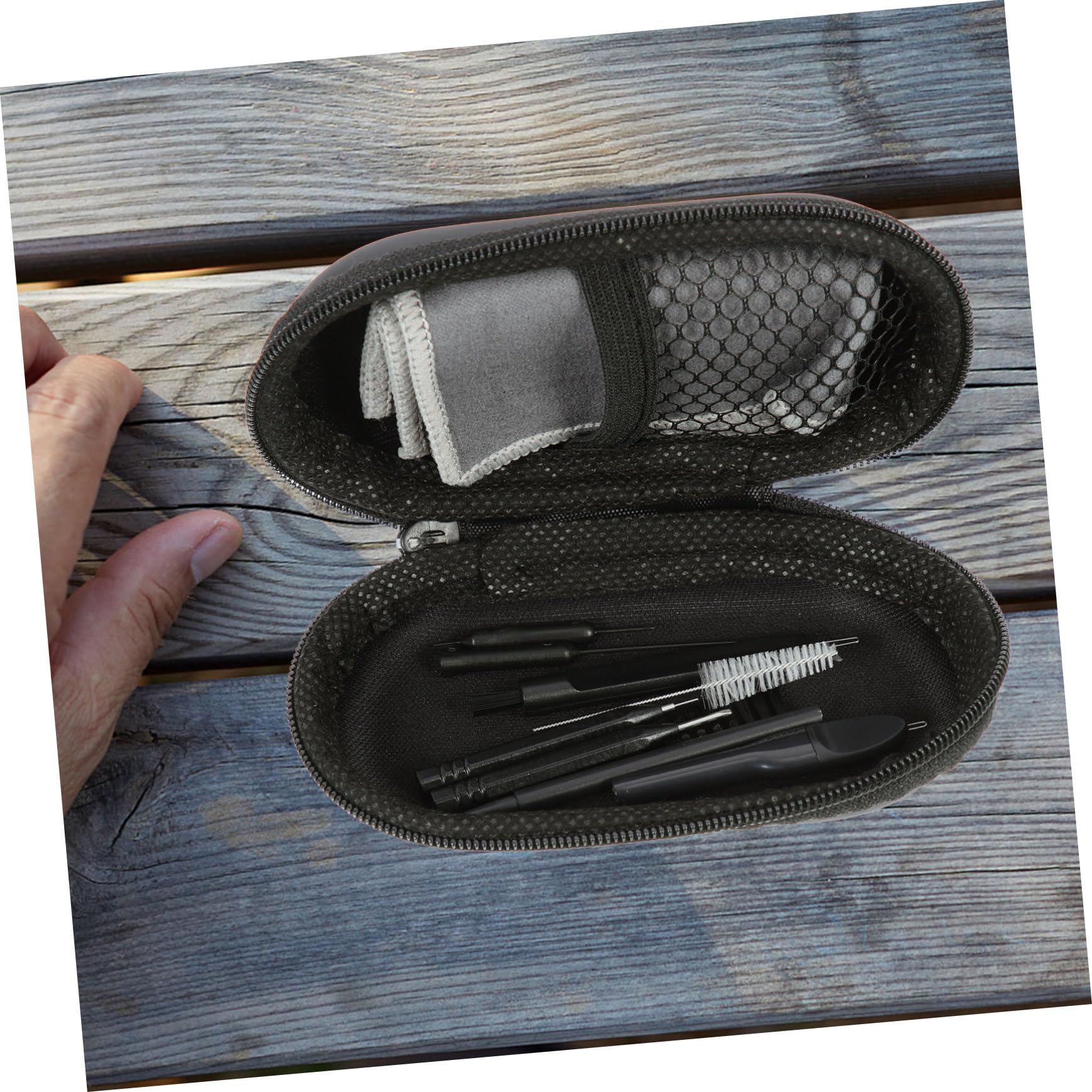 SHERCHPRY 4 Set Kit per Apparecchi Acustici Set per Manutenzione e Cacciavite e e Portatile per