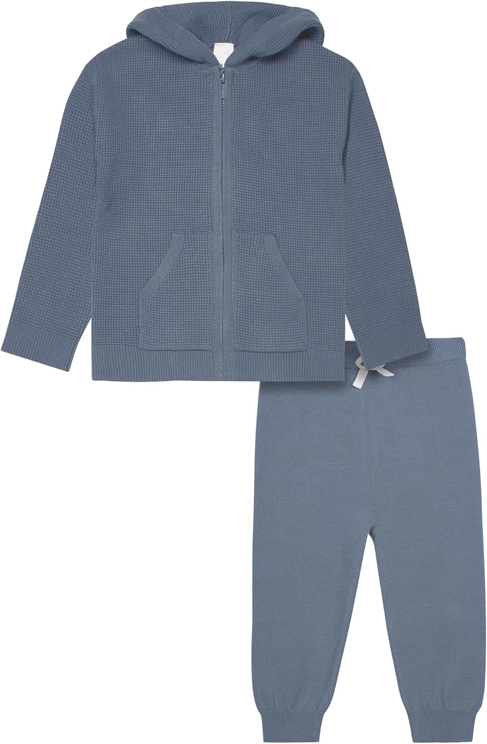 Modern Moments by Gerber Baby and Toddler Hooded Sweater Knit Jacket & Jogger