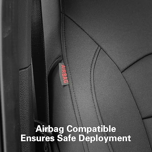 Miniatura 5 de EKR Fundas para Asientos F150 Ajuste Personalizado para (SuperCrew) 2015-2020 Ford F150 XLXLT y (CrewCab) 2017-2022 F250F350F450 SuperDuty XLXLT