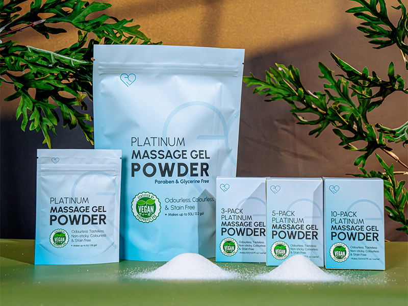 Japanese Massage Gel Powder (500g) - Yakyoku Edition| Resealable