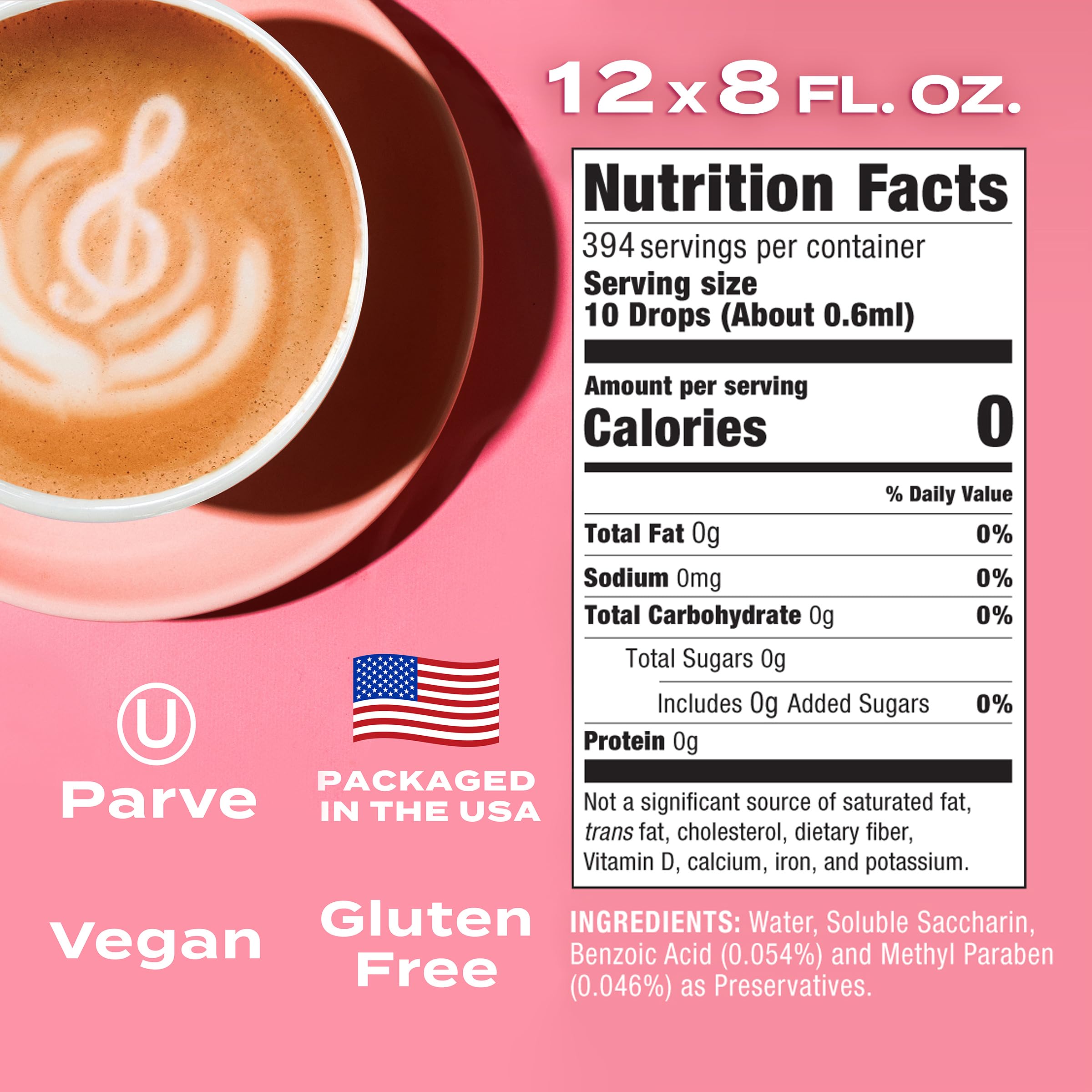 SweetN Low Zero Calorie No Added Flavors or erythritol 8-Ounce Bottle Pack of 12 product thumbnail 4