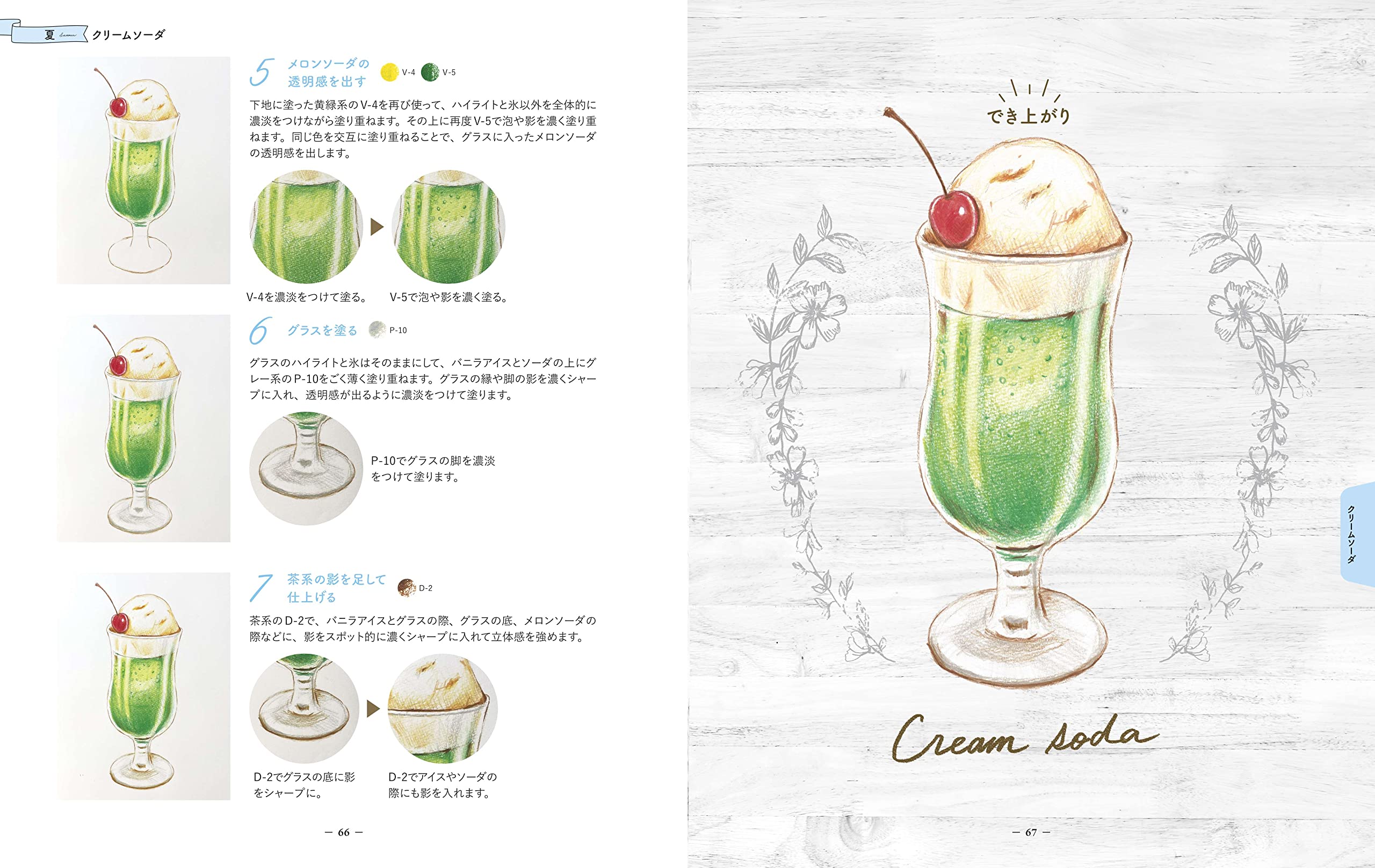 魔法の塗り絵レシピで描く美味しいスイーツ 色鉛筆の塗り方レッスン Sakuraba 本 通販 Amazon