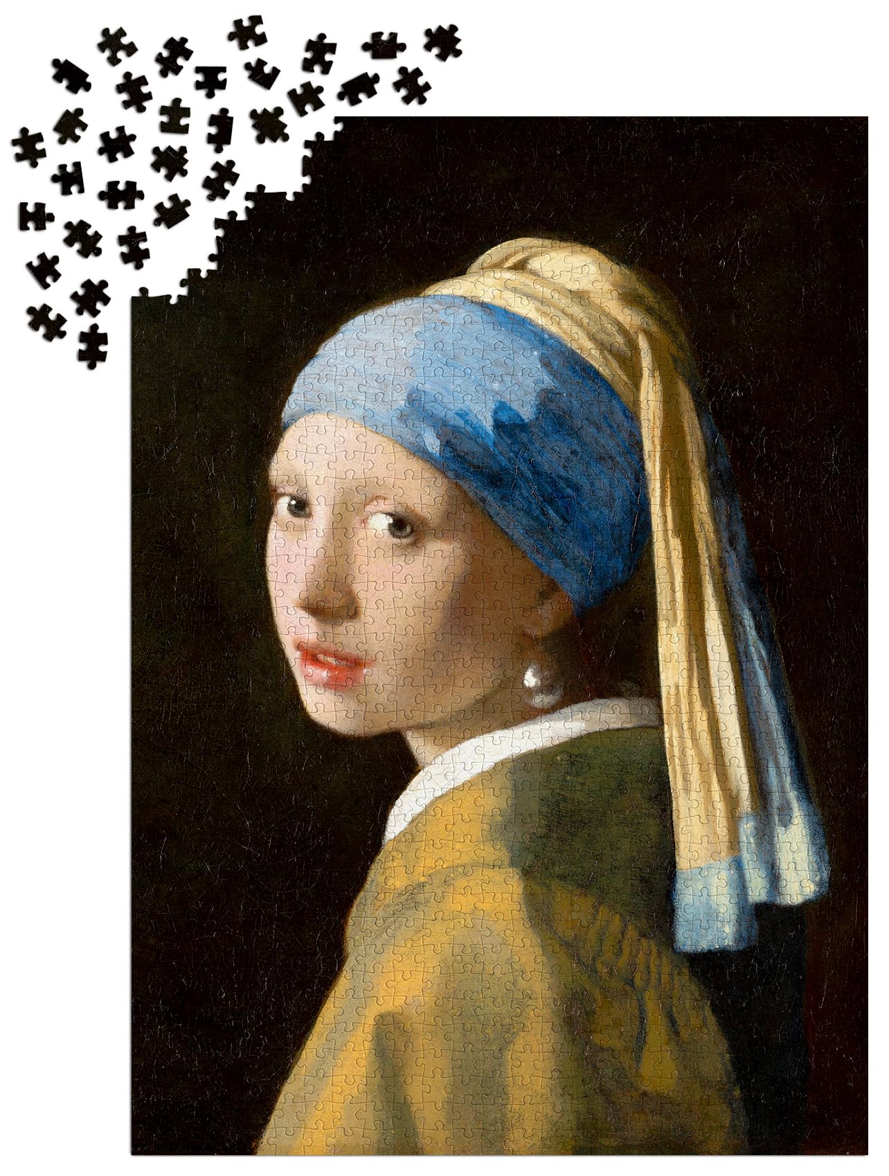 ベアブリック　「Girl with a Pearl Earring」1000% Eurographics 6000-5158 Girl with A Pearl Earring by Vermeer