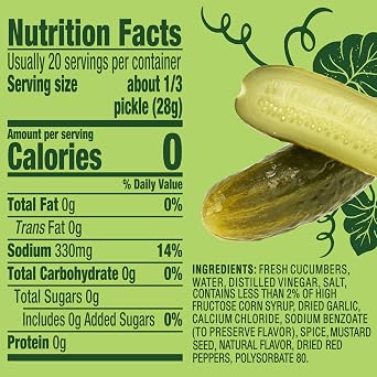 Claussen Kosher Dill Pickle Wholes, 32 fl. oz. Jar
