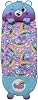 Happy Nappers: Care Bears Sleep Sack Large - Dream Bright Bear - 66 x 30, 2-in-1: Plush Character Opens Into Sleeping Bag, Soft Play Animal, Kids 3