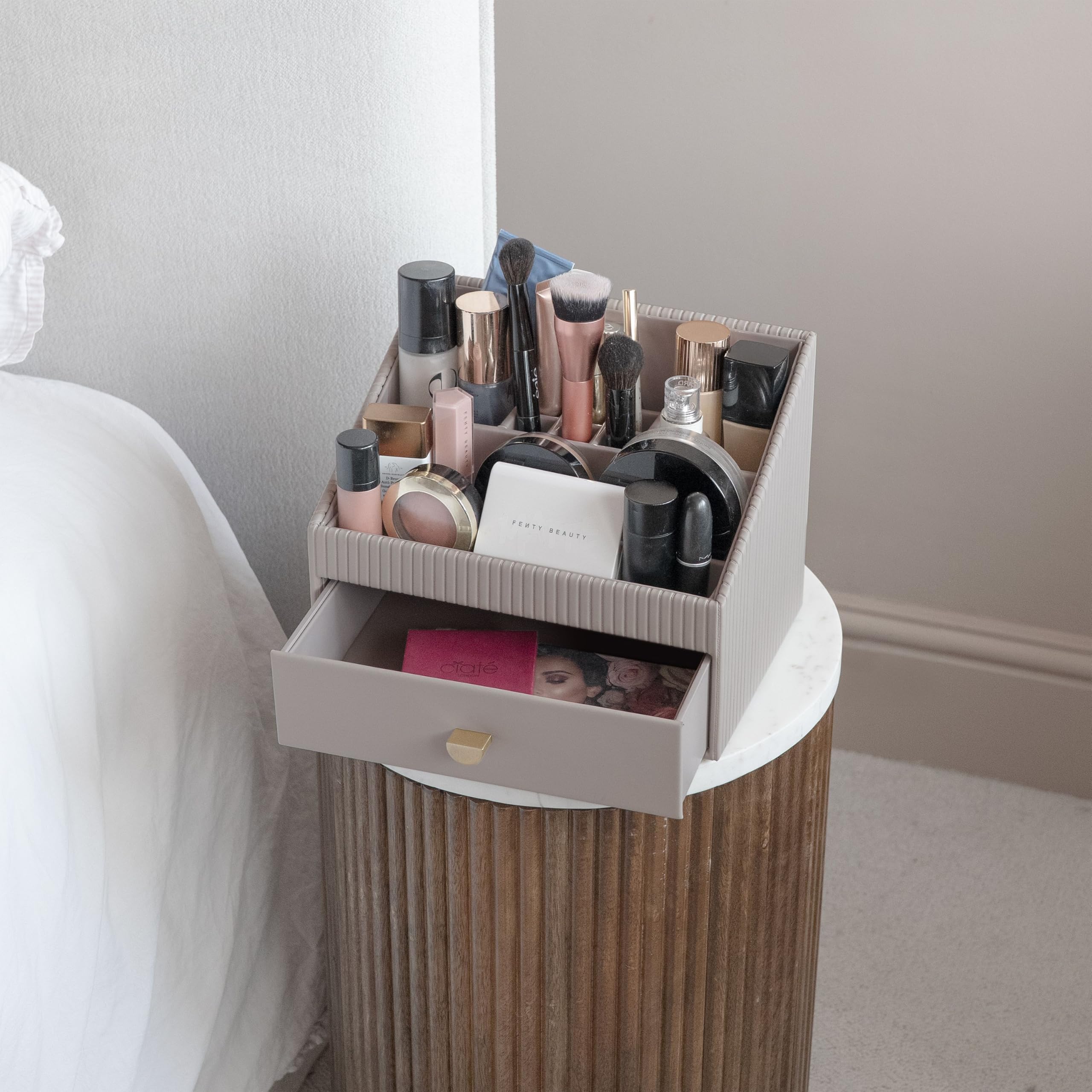 Stackers Kalkstein-Make-up-Organizer