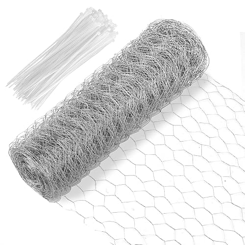 Grillage a Poule 40 cm x 12 m, Grillage Cloture