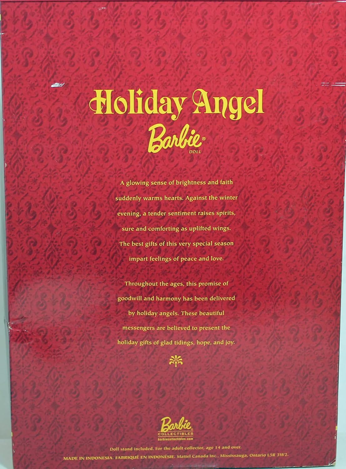 2001 Holiday Angel Barbie #2