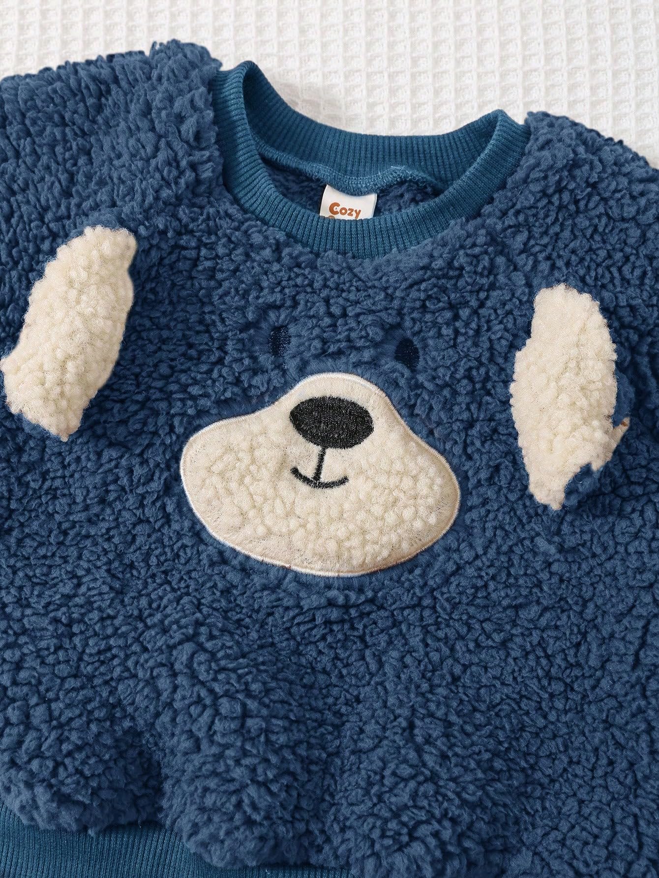 CUTIECRAZE Cuticraze Sweatshirt for Kids || Sweatshirt for Boy (Kids-05-Blue-(18-24M)) - Image 8 thumbnail